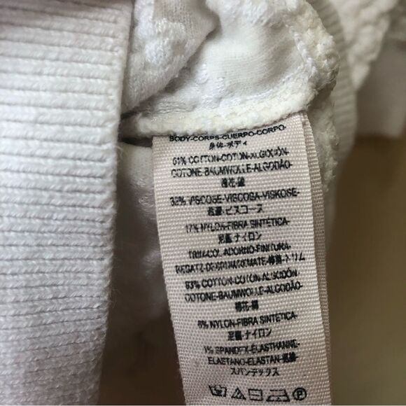 Free People Eden Textured Short Sleeve Size M - Picture 5 of 5